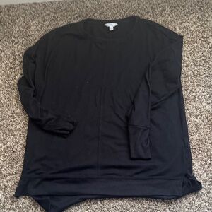 Time and Tru women’s  Black Long Sleeve Tee